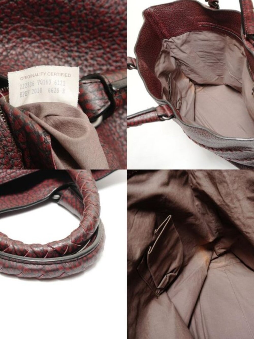 ★SOLD★ Bottega Veneta Handbag Intrecciato Leather - Picture 10 of 10